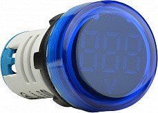 Круглый цифровой измеритель напряжения ED16-22VD 30-500В АС (синий) АСКО-УКРЕМ A0190010019 A0190010019 фото