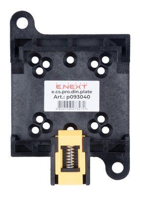 Адаптер на DIN-рейку універсальний e.cs.pro.din.plat p093040 для встановлення модульного обладнання p093040 фото