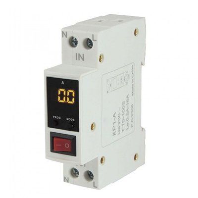 Реле тока однофазное модульное с кнопкой ROD35A 16А Takel 514270 514270 фото