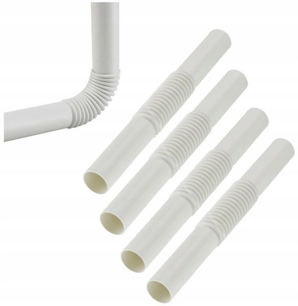 Соединитель для труб &Oslash;20 белый PVC-U гибкая муфта ZCL 20/S труба-труба 320Н AKS-ZIELONKA 444 067 фото