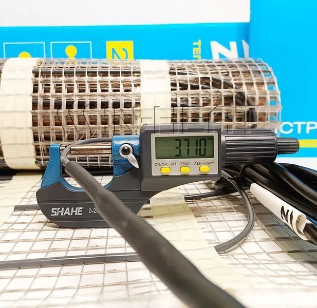Нагрівальний мат ZUBR DC Mat 160 / 1,5 кв.м. 4820120222207 для створення ефективної системи електричної теплої підлоги 4820120222207 фото