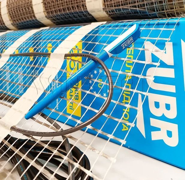 Нагрівальний мат ZUBR DC Mat 160 / 1,5 кв.м. 4820120222207 для створення ефективної системи електричної теплої підлоги 4820120222207 фото