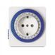 Розетка з таймером TM32/61923 3500W/16A (добова) тмFeron 553 й для автоматичного керування електроприладами 553 фото 1