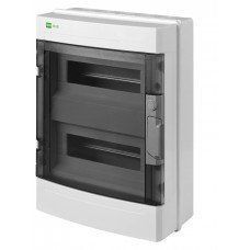 LUX-PL Зовнішній розподільний щит IP65, відкриття в бік 2/26 мод.(N+РЕ) Elektro Plast 1956-01 1956-01 фото