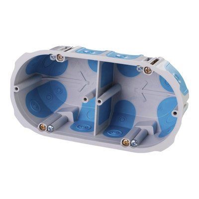 Коробка приладова подвійна глибина 50 мм Kopos KPL 64-50/2LD HF_KA KPL 64-50/2LD HF_KA фото