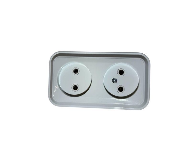 Розетка 2-а зовнішня без з/к, IP 20, Premiera GISelt G 8003-56 G 8003-56 фото