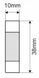 Предохранитель GPV 10x38 16A 1000V DC VCX 10x38 16A фото 3