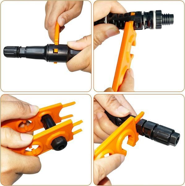 Ключі для конекторів сонячних панелей MC4 (2 шт) May Lar orange МС4-2 фото