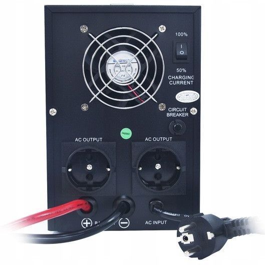 Аварийный источник питания 12V /230В UPS 1000VA / 700W чистый синус B2C POLAND UPS-B2C-1000VA фото