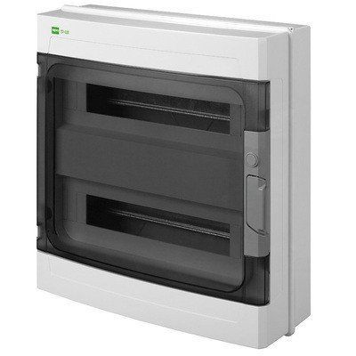LUX-PL Зовнішній розподільний щит IP65, відкриття в бік, 2/36 мод.(N+РЕ) Elektro Plast 1962-01 1962-01 фото