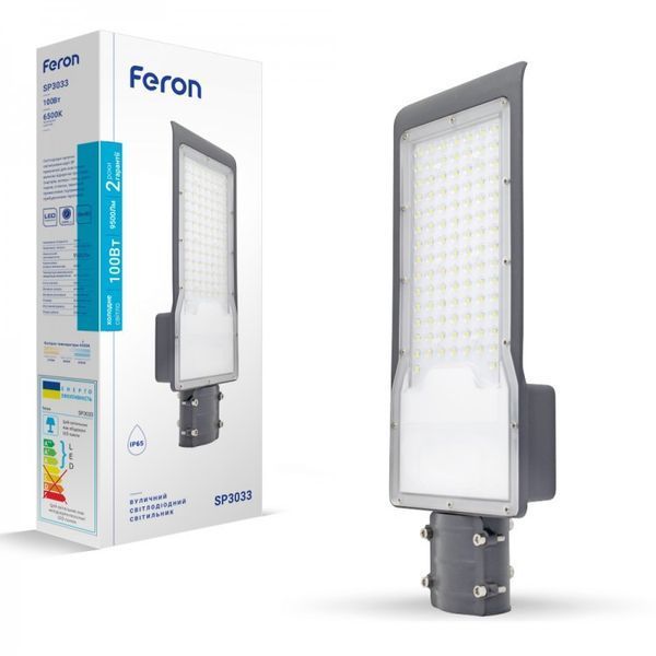 Світильник консольний SP3033 100W 6500K 230V IP65 Feron 7453 7453 фото