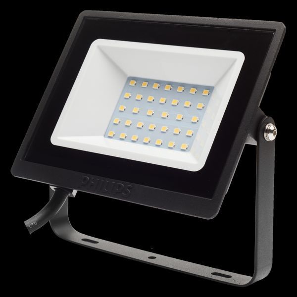 Прожектор светодиодный Philips BVP156 LED24/CW 220-240 30W 6500К WB IP65, накладной экономный LED светильник 911401829381 фото