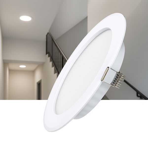 Светильники потолочные MERIDIAN 12Вт 4000К ENERLIGHT MERIDIAN12SMD80N для дома и офиса MERIDIAN12SMD80N фото
