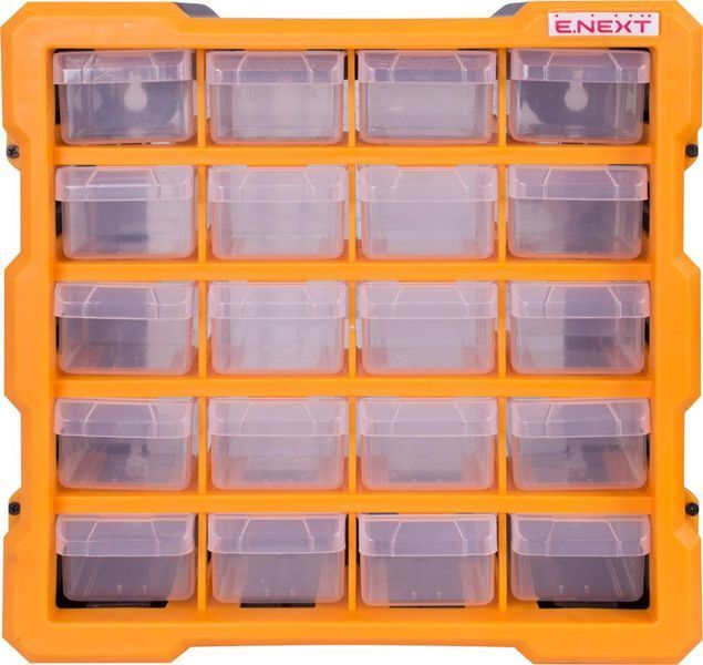Органайзер пластиковий, e.toolbox.pro.18, 20" 267x157x262мм E.NEXT t011018 t011018 фото