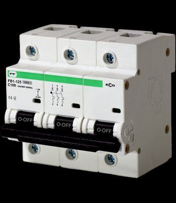 Автоматичний вимикач FB1-125 3P C 100A 10kA ECO PROMFACTOR FB1C3100 FB1C3100 фото