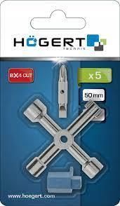 Ключ для электротехнических шкафов 6 в 1 Hoegert HT1W760 фото