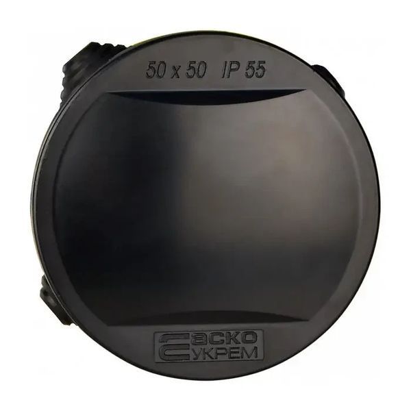 Распределительная коробка UAtmo Jet Black 50*50 ІР55 АСКО-УКРЕМ A0150170036 A0150170036 фото