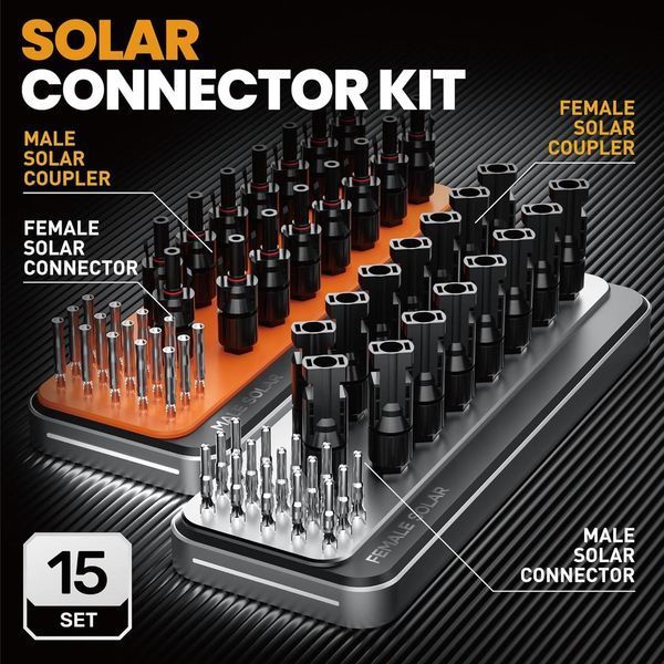 Hабор Solar GF15/2 для кабелей H1Z2Z2-K 4-6мм2 два инструмента с ключами и 15пар МС-4 SOMELINE&reg; Solar GF15/2 фото