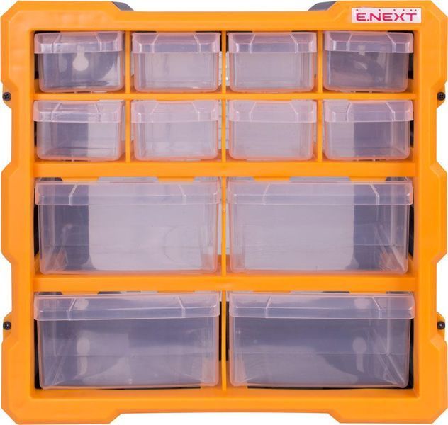 Органайзер пластиковий, e.toolbox.pro.19, 12" 267x157x262мм E.NEXT t011019 t011019 фото