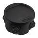 Распределительная коробка UAtmo Jet Black 50*50 ІР55 АСКО-УКРЕМ A0150170036 A0150170036 фото 1