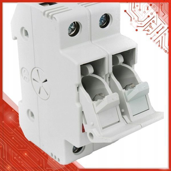 Модульная основа предохранителя CFPV-32 gPV 10&times;38 2Р/32A 1000V DC VCX для солнечных панелей CFPV-32 PV 2P фото
