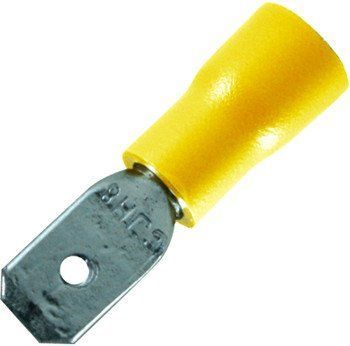 Наконечник изолированный e.terminal.stand.mdd5.5.250 (dd.m.4.6) папа, желтый 1шт s4041004.1 фото