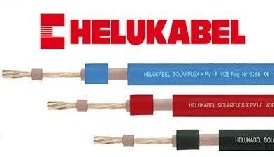 Кабель мідний для сонячних панелей SOLARFLEX-X H1Z2Z2-K 1x4 мм Helukabel чорний 713530 фото