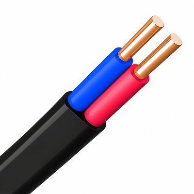Кабель мідний BВГнг LS П 2х 2,5 100 метрів "Каблекс" Україна Одеса для передачі та розподілу електричної енергії 100m13-3225 фото