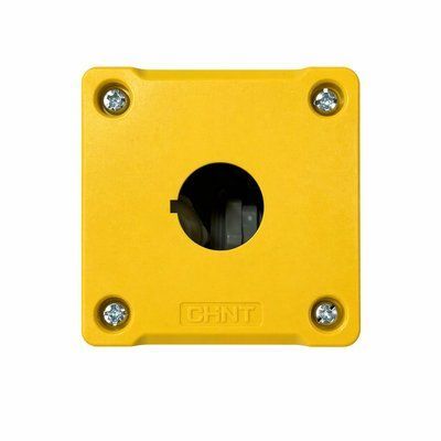 Корпус NPH1-10J для 1 кнопки Желтый IP65 587984 для систем электроуправления, автоматизации и промышленного оборудования 587984 фото