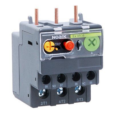 Ex9R38 18A Теплове реле, 3 полюси, In=18A, для контакторів від Ex9C09 до Ex9C38 тм Noark 110335 фото