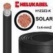 Кабель мідний для сонячних панелей SOLARFLEX-X H1Z2Z2-K 1x4 мм Helukabel чорний 713530 фото 2
