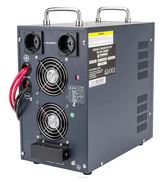 Источник аварийного питания UPS LCD 2500VA 2000W Inverter PM-UPS-2500MP 24V Powermat 5904067442467 фото