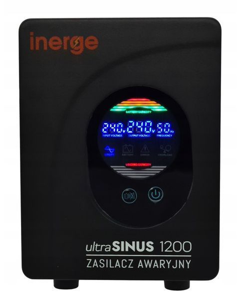 Источник аварийного питания ultraSINUS UPS 1200VА/800W Inerge EPS-12-1200-T1 фото