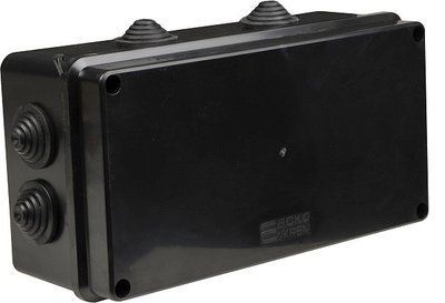 Распределительная коробка серии UAtmo Jet Black 200*100*70 АСКО-УКРЕМ A0150170038 для электрических соединений A0150170038 фото