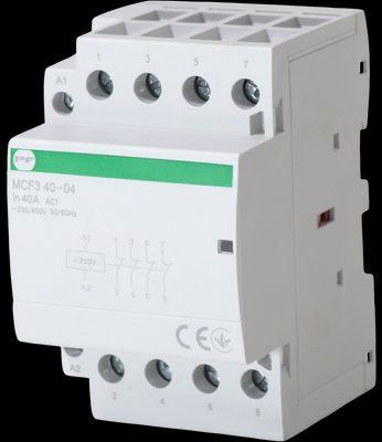 Магнітний пускач MCF3 40A 4NC 230V MCF34004230 для керування електродвигунами MCF34004230 фото