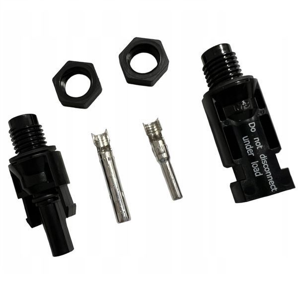 Оригинальные панельные коннекторы MC4 4-6 мм2 1500V DC пара MC-socket PV-AD BP4/SP4-S2-UR/6 Staubli K/MC4/R(STAUBLI) фото