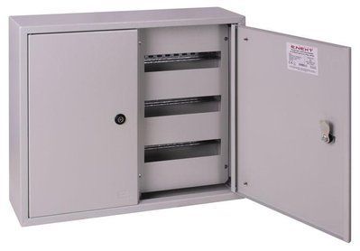 Корпус металевий e.mbox.pro.w.72z IP31 вбудований на 72 модуля з замком E.NEXT s0100214 s0100214 фото