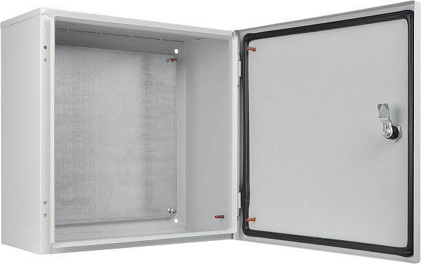 Корпус з монтажною панеллю металевий 30*30*20, IP54, серії UBox A0260020014 для встановлення електронного та електро обладнання A0260020014 фото