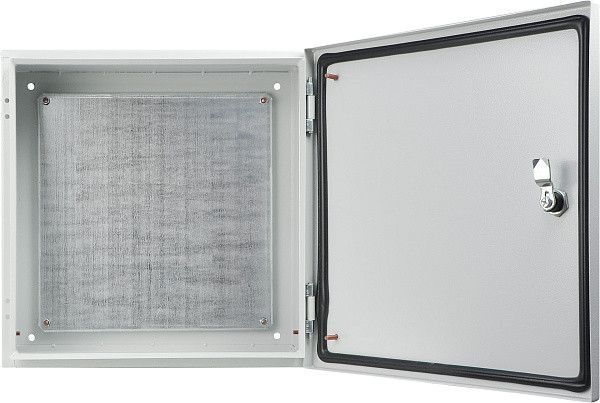 Корпус з монтажною панеллю металевий 30*30*20, IP54, серії UBox A0260020014 для встановлення електронного та електро обладнання A0260020014 фото