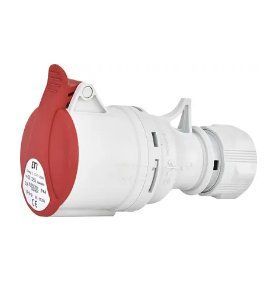 Розетка кабельна ES-3253 IP44 (32A, 400V, 3P+N+PE) тм ЕТІ 4482005 4482005 фото