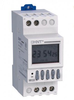 Таймер электронный NKG3 16-ON 16-OFF AC220V 1мин.-24час. CHINT 310024 310024 фото