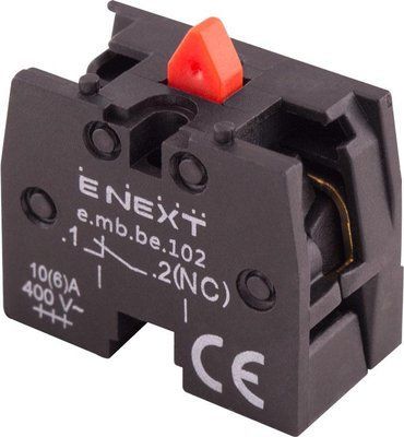 Дополнительный контакт e.mb.be102 (NC) E.NEXT p0810143 p0810143 фото