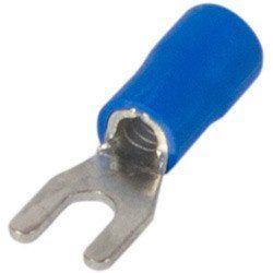 Изолированный наконечник вилочный e.terminal.stand.sv.2.3,2.blue 1.5-2.5 кв.мм, синий, 100шт s2036018 s2036018 фото