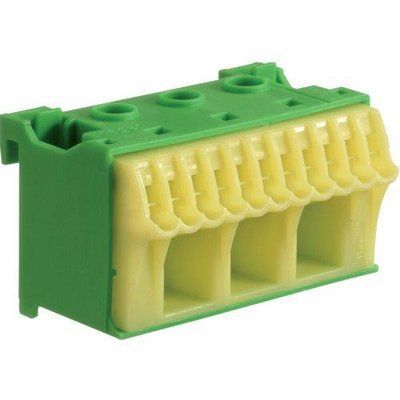 QuickConnect PE-клемма 3x16мм2+11x4мм2 ширина 60 мм KN14E для подключения защитного проводника KN14E фото