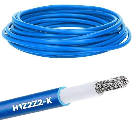 Сонячний кабель SOLARFLEX&reg;-X H1Z2Z2-K 1x4 мм&sup2; cиній 10 метрів Helukabel для сонячних панелей 18048810m фото