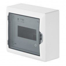 Зовнішній розпод.щит EP LUX 1/8мод. N+PE _IP40 Elektro Plast 2502-01 2502-01 фото