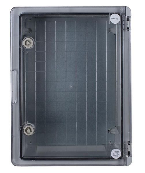 Корпус из ABS-пластика e.plbox.pro.p.40.30.17.tr с прозрачными дверцами 400x300x170мм ІР65 p084203 p084203 фото