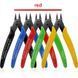 Бокорізи прецизійні Pliers 170 CRV кусачкизі зі зручними м&rsquo;якими червоними ручками Pliers 170 red фото 1