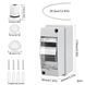 Щит пластиковий HT-2WAY з PG- 11 на 2 модуля ABS-пластик 12 x 16 x 9см IP65 6ZTXY081A-E фото 2