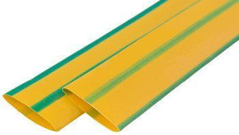 Термоусаджувальна трубка e.termo.stand.16.8.yellow-green, 16/8, 1м, жовто-зелена s024205 s024205 фото